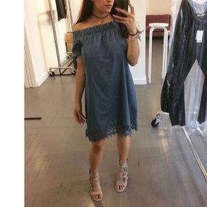 American Rag Off-The-Shoulder Dress